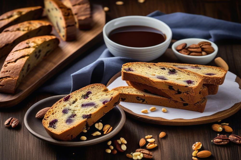 Adzuki Bean And Walnut Biscotti