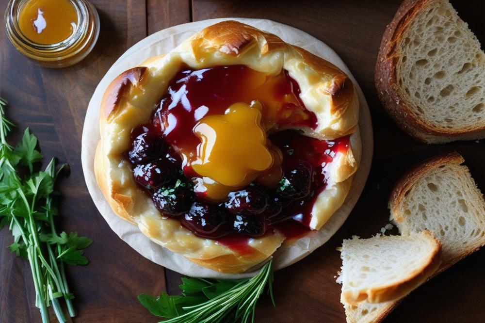 Baked Brie With Jam: Easy Recipe For A Delicious Appetizer