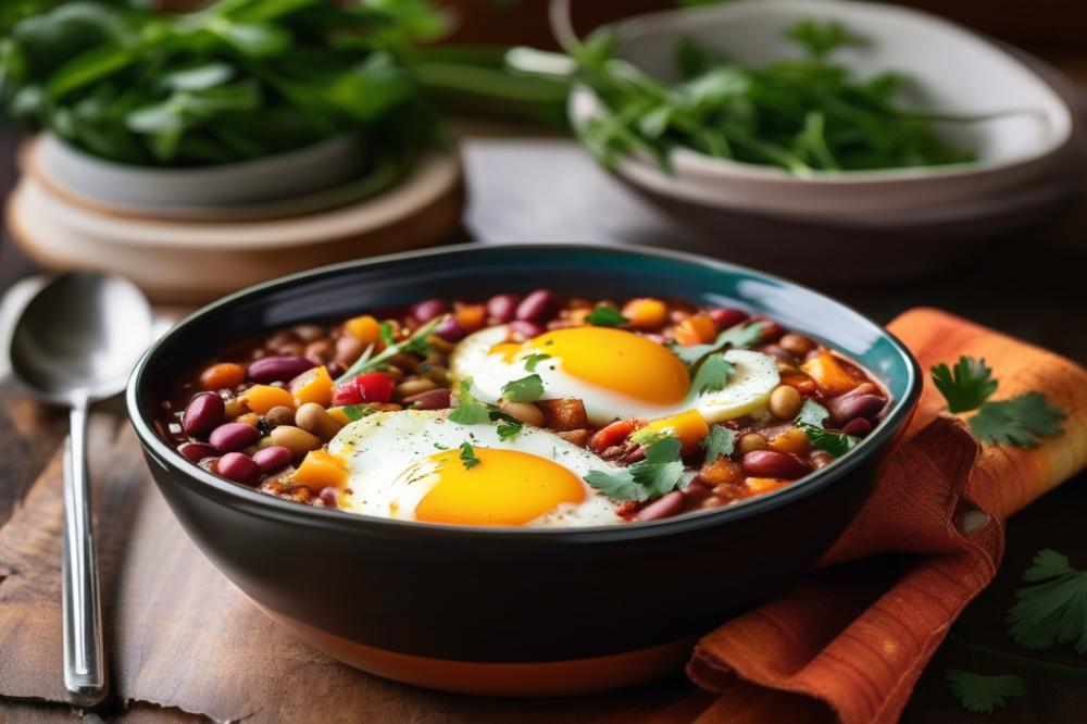 Baked Eggs With Beans: A Delicious Breakfast Recipe