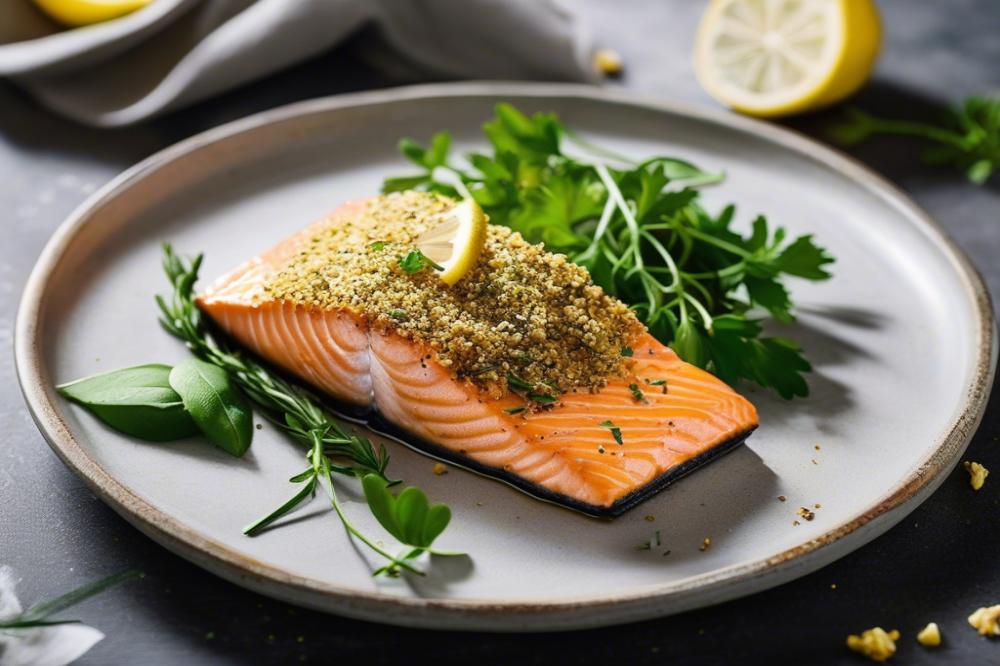 Baked Salmon With Parmesan Herb Crust: Easy, Delicious Recipe