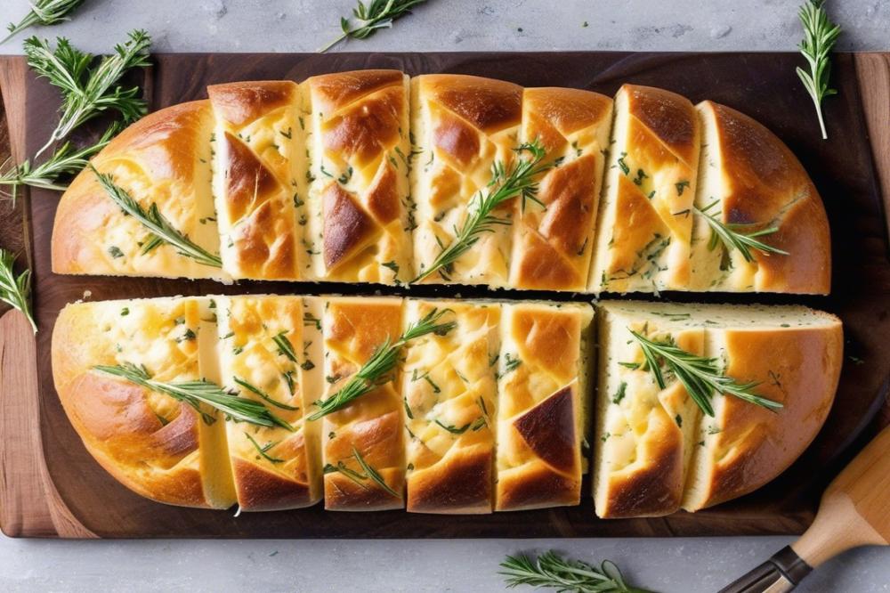 Baking Herb And Cheese Bread For Savory Treats
