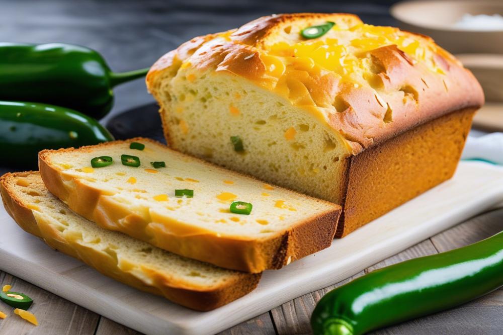 Baking Jalapeño And Cheddar Artisan Bread