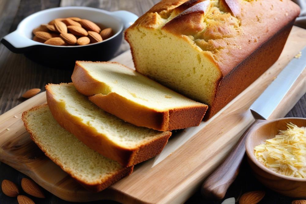 Baking Sweet Almond Bread With A Golden Crust