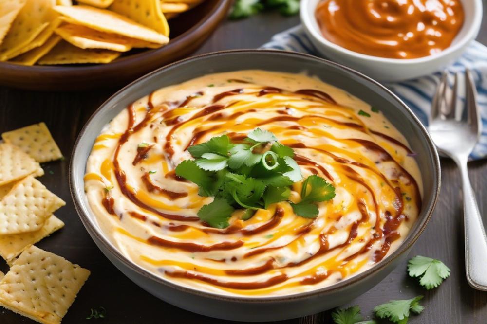 Bbq Ranch Cheese Dip For A Smoky, Tangy Treat