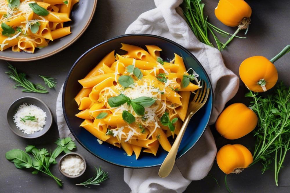 Cheesy Buffalo Butternut Squash Pasta: A Comforting Twist