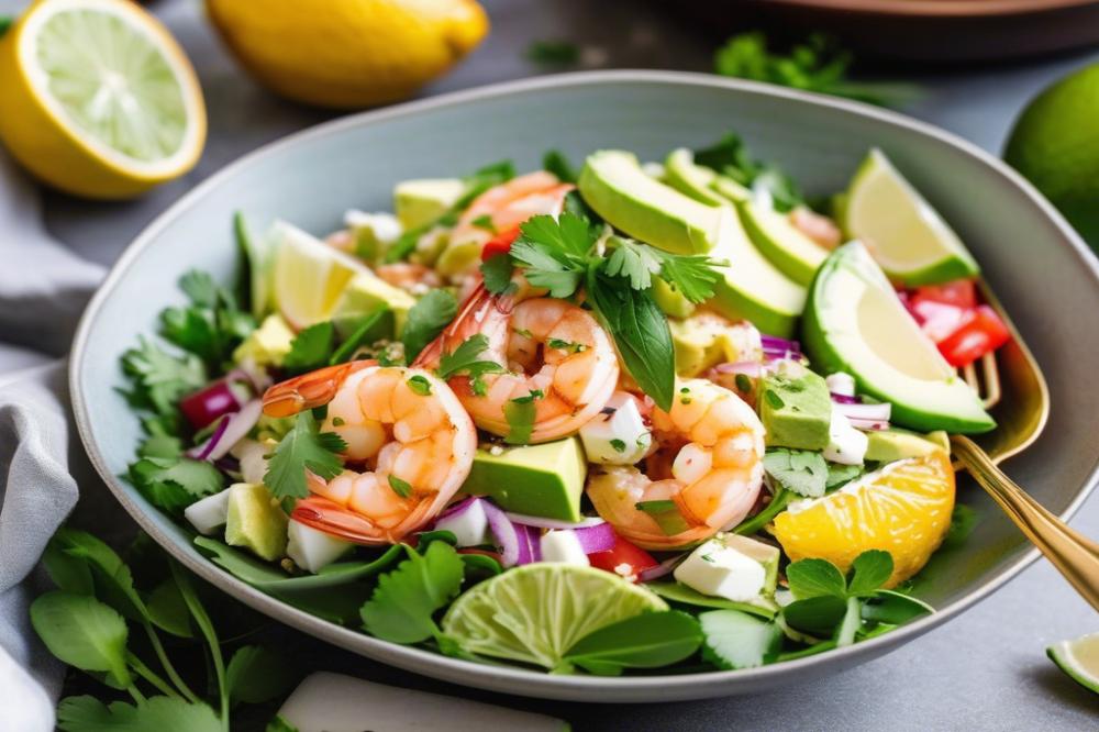 Citrus Shrimp And Avocado Salad: A Refreshing Summer Delight