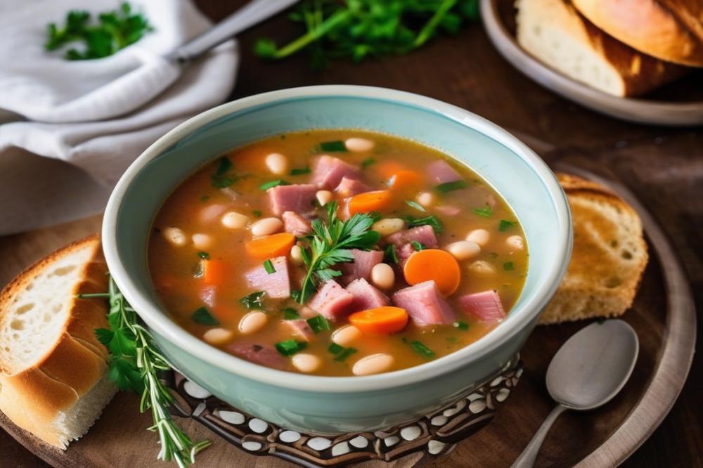 Cozy Ham And Bean Soup Recipe: Easy Comfort Meal Video