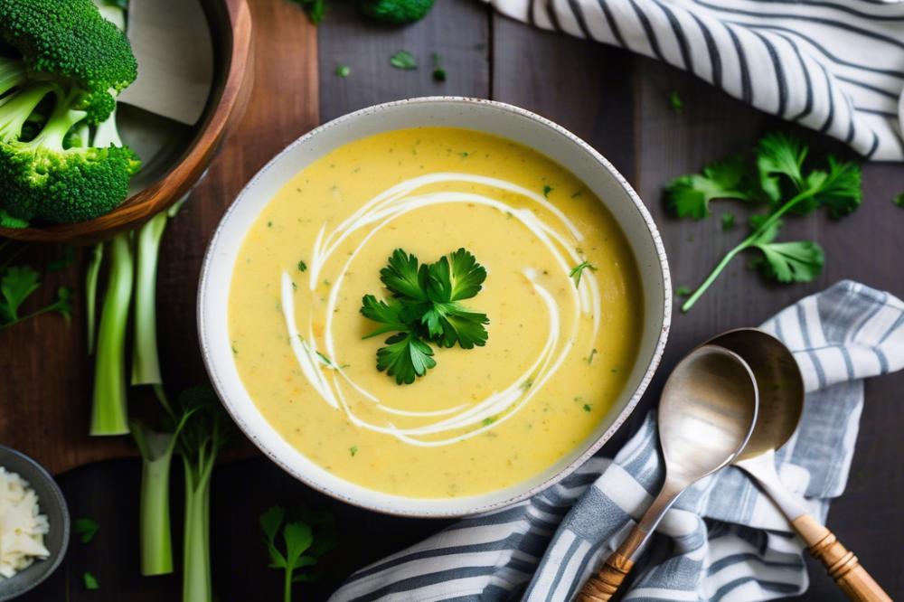 Creamy Broccoli Cheese Soup Recipe – Easy And Delicious!