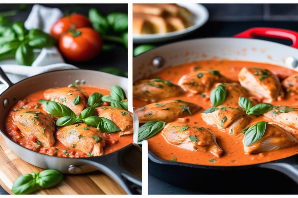 Creamy Tomato Chicken Skillet: Quick And Delicious One-Pan Recipe