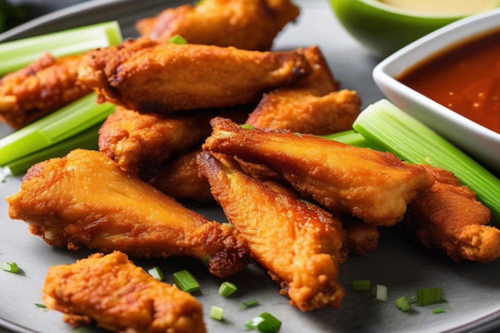 Crispy Baked Buffalo Chicken Wings Recipe For Game Day Enjoyment