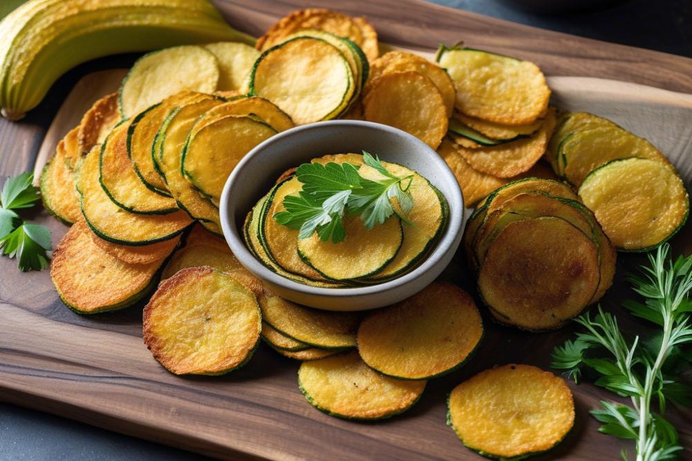 Crispy Baked Zucchini Chips: A Healthy Snack Delight