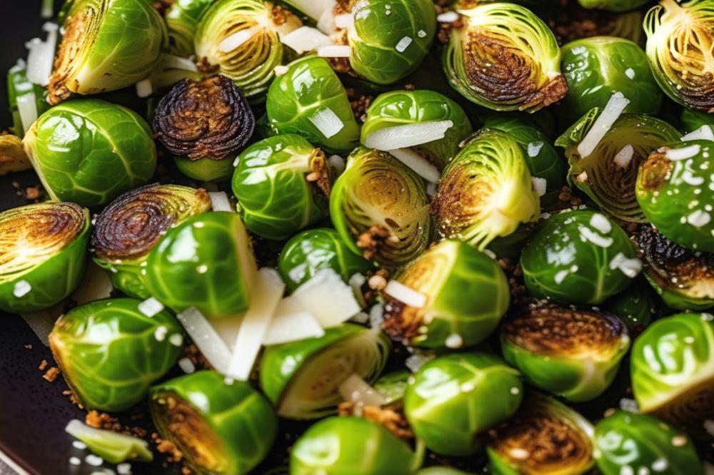 Crispy Parmesan Brussels Sprouts Recipe: Perfectly Roasted Delight