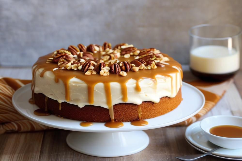 Decadent Butterscotch Cake With Velvety Butterscotch Frosting