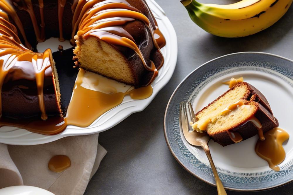 Decadent Eggless Brown Butter Banana Bundt Cake Recipe