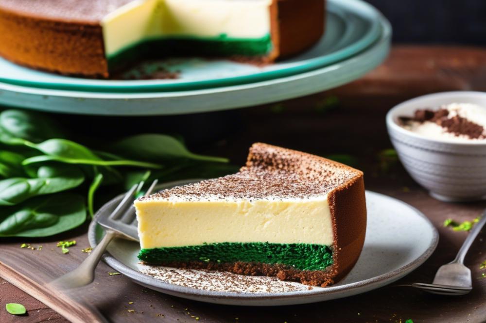 Decadent Vegan Spinach Chocolate Cheesecake Recipe To Delight