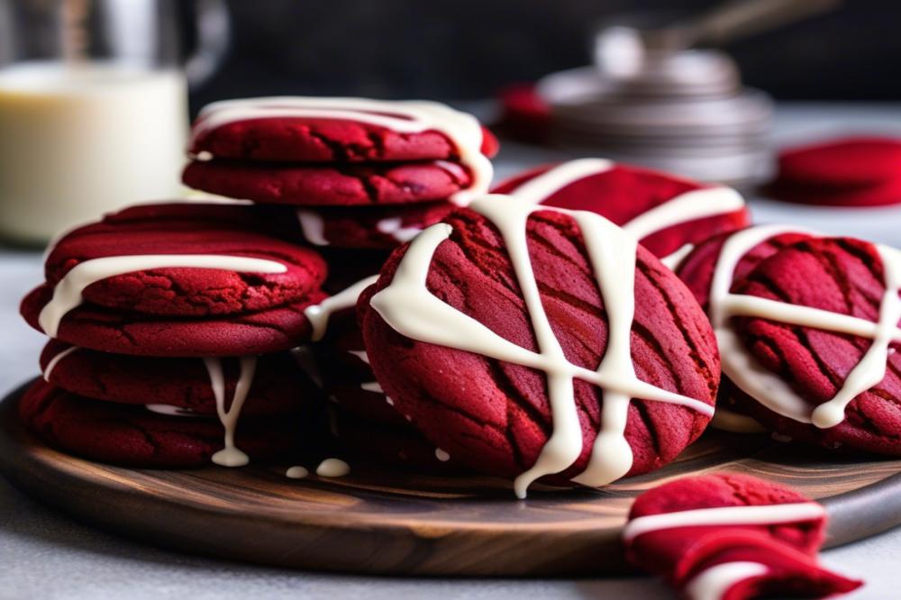 Delicious 4-Ingredient Red Velvet Cookies Recipe You’ll Love