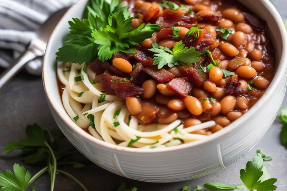 Delicious 5-Ingredient Barbecue Bacon Baked Beans Recipe