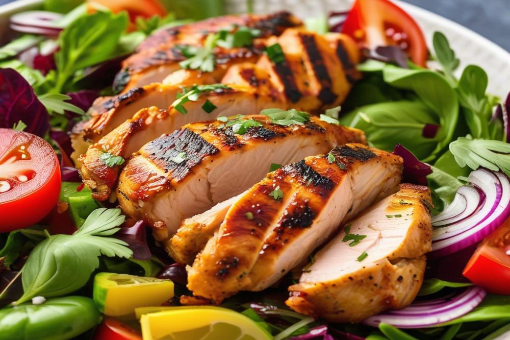 Delicious Air-Fried Grilled Chicken Recipe For Weight Loss