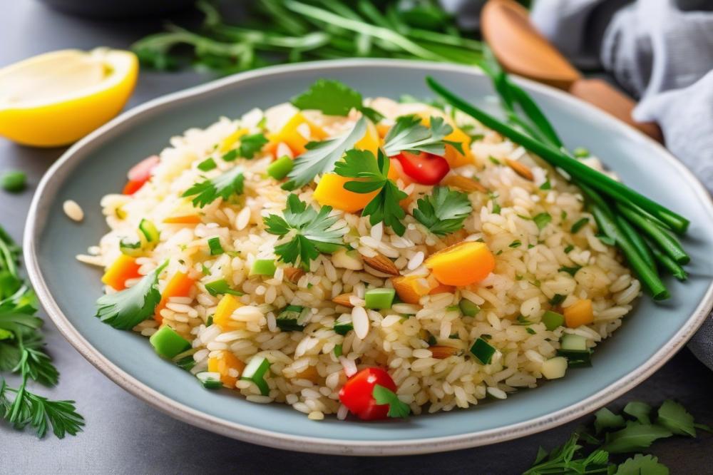 Delicious Almond Rice Pilaf Recipe: Easy Vegan Side Dish