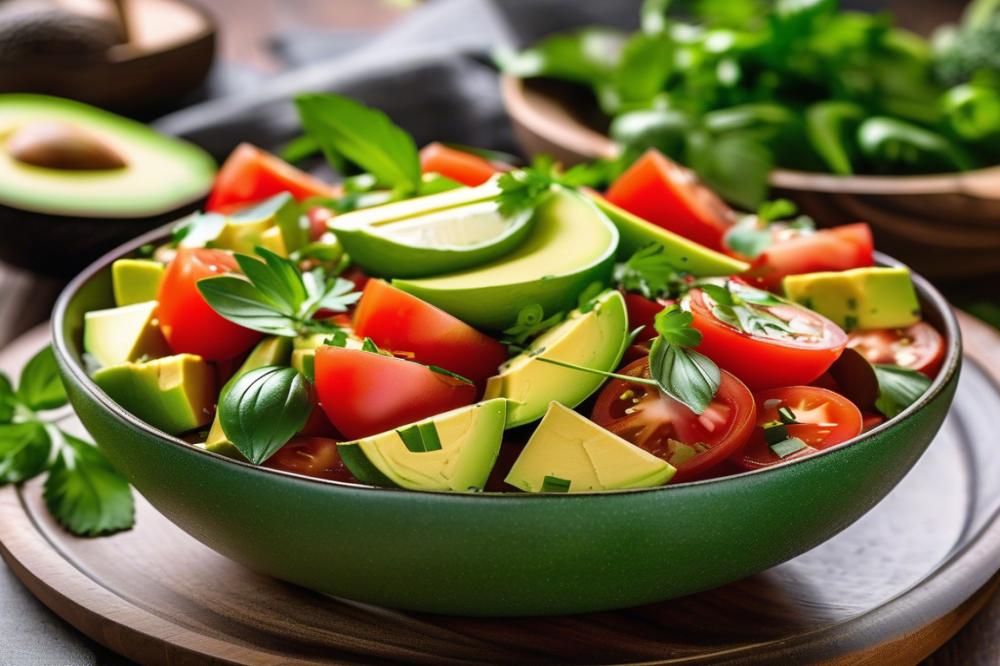 Delicious Avocado And Tomato Salad Recipe For Fresh Flavors