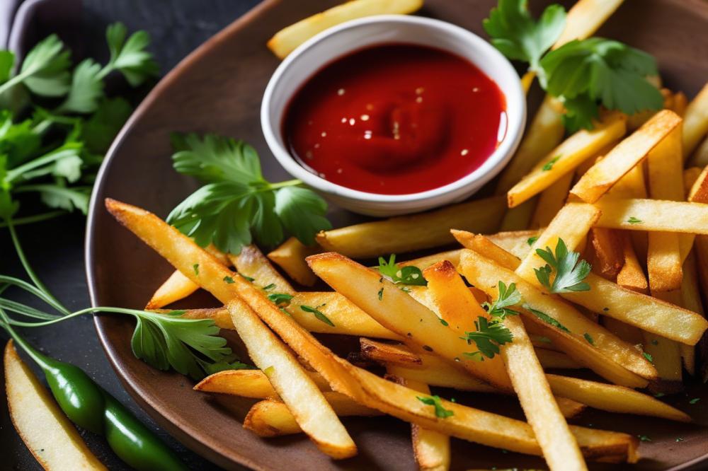 Delicious Baked French Fries Recipe: Crispy & Healthy Treats