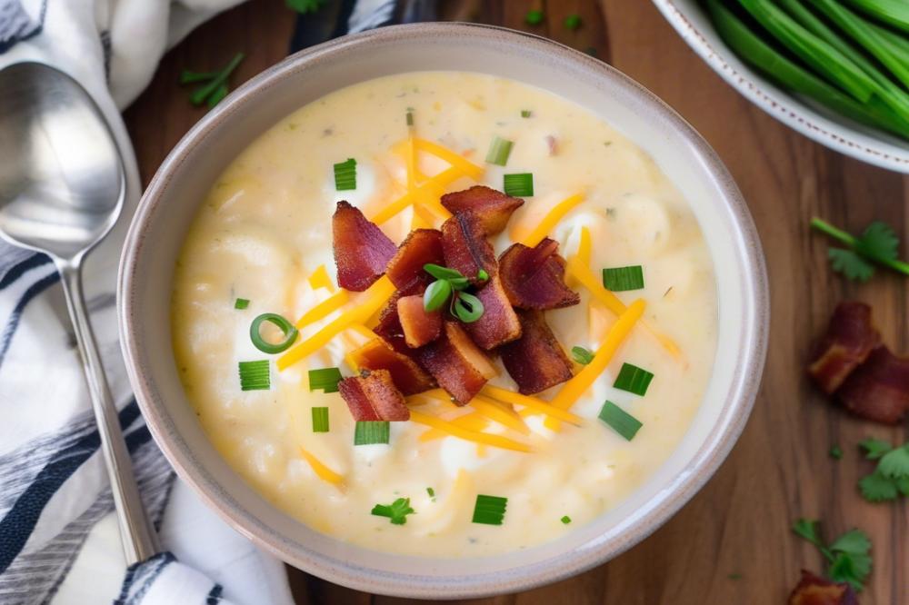 Delicious Baked Potato Soup Recipe For Comforting Meals