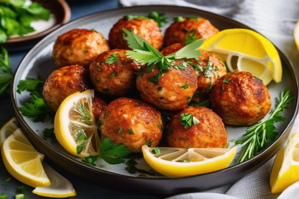 Delicious Baked Salmon Meatballs Recipe For Healthy Eating