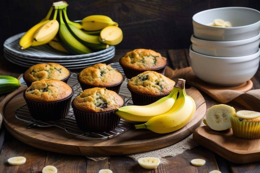 Delicious Banana Zucchini Chocolate Chip Muffins Recipe To Try