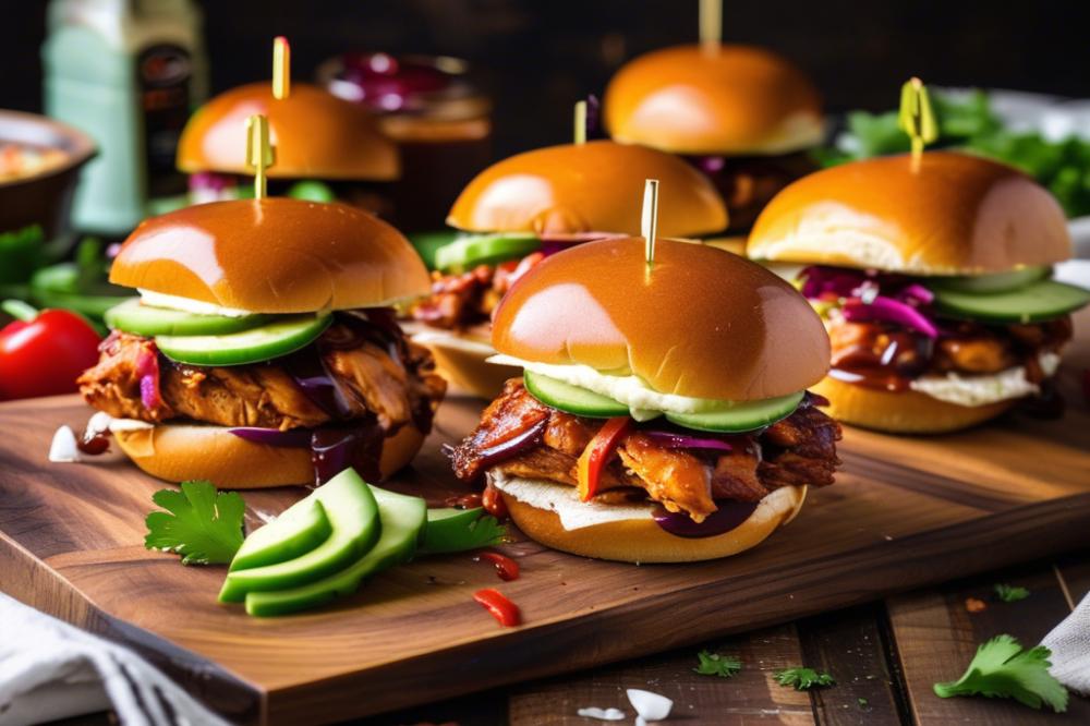 Delicious Barbecue Chicken Sliders: Easy Recipe For Parties