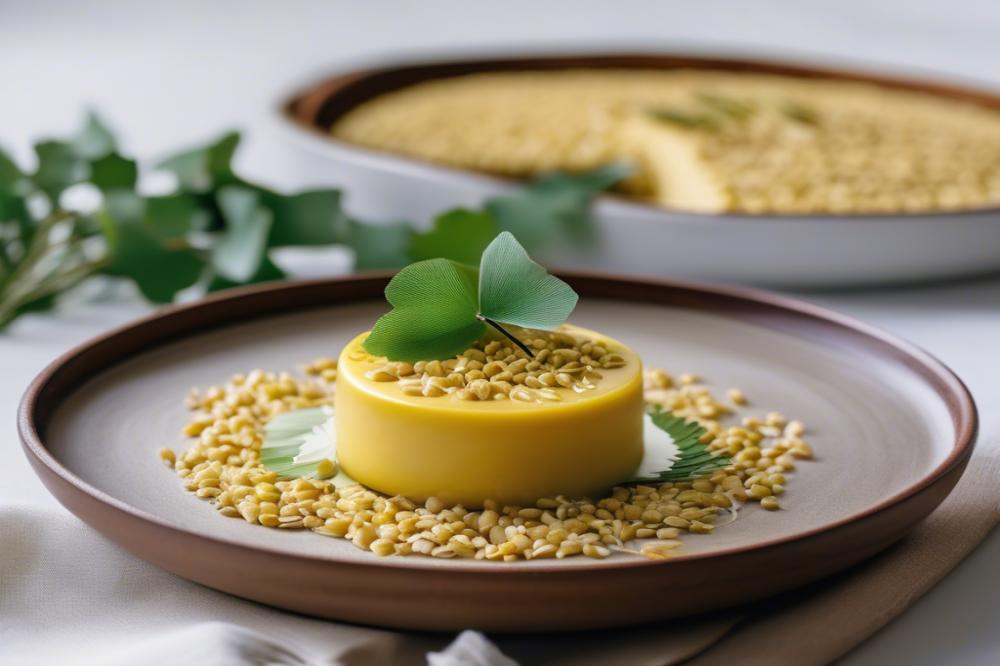 Delicious Barley Ginkgo Nut Bean Curd Dessert Recipe