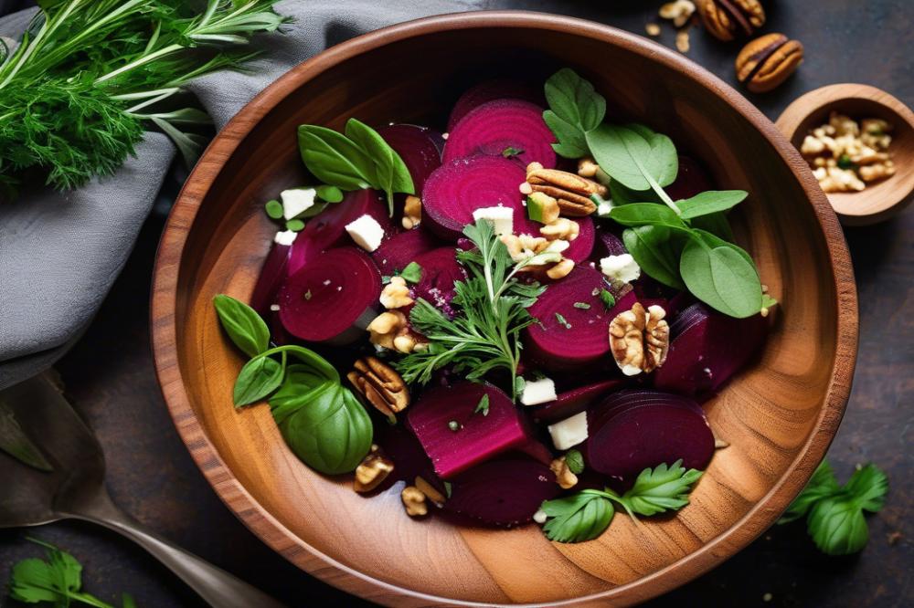 Delicious Beet And Walnut Salad Recipe For Healthy Eating
