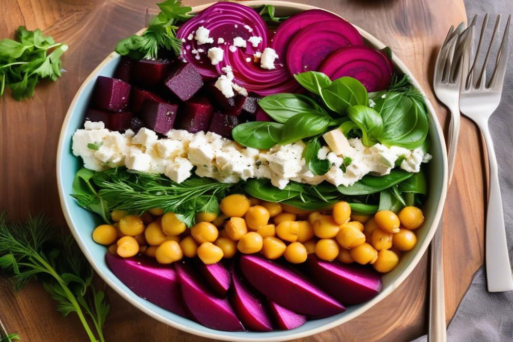 Delicious Beetroot, Feta, And Chickpea Salad Recipe For Health