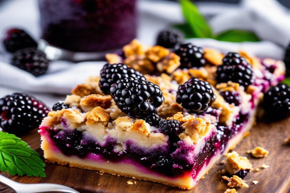 Delicious Blackberry Crumble Bars Recipe – Easy And Nutritious!