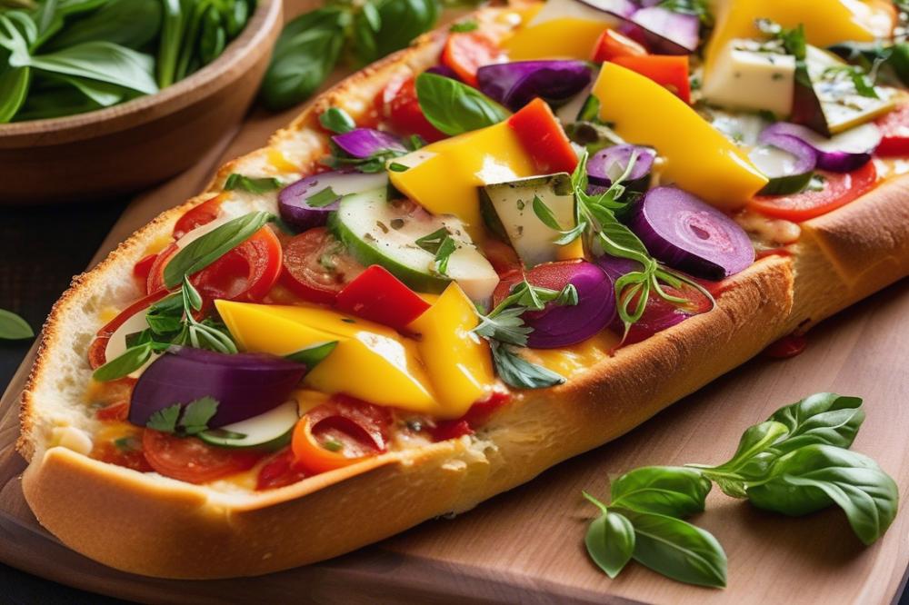 Delicious Bread Pizza Recipe Using A French Loaf At Home