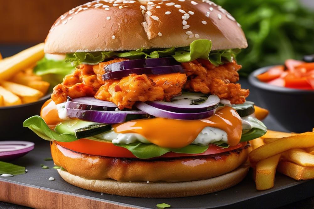 Delicious Buffalo Chicken Burger Recipe: Easy And Flavorful!
