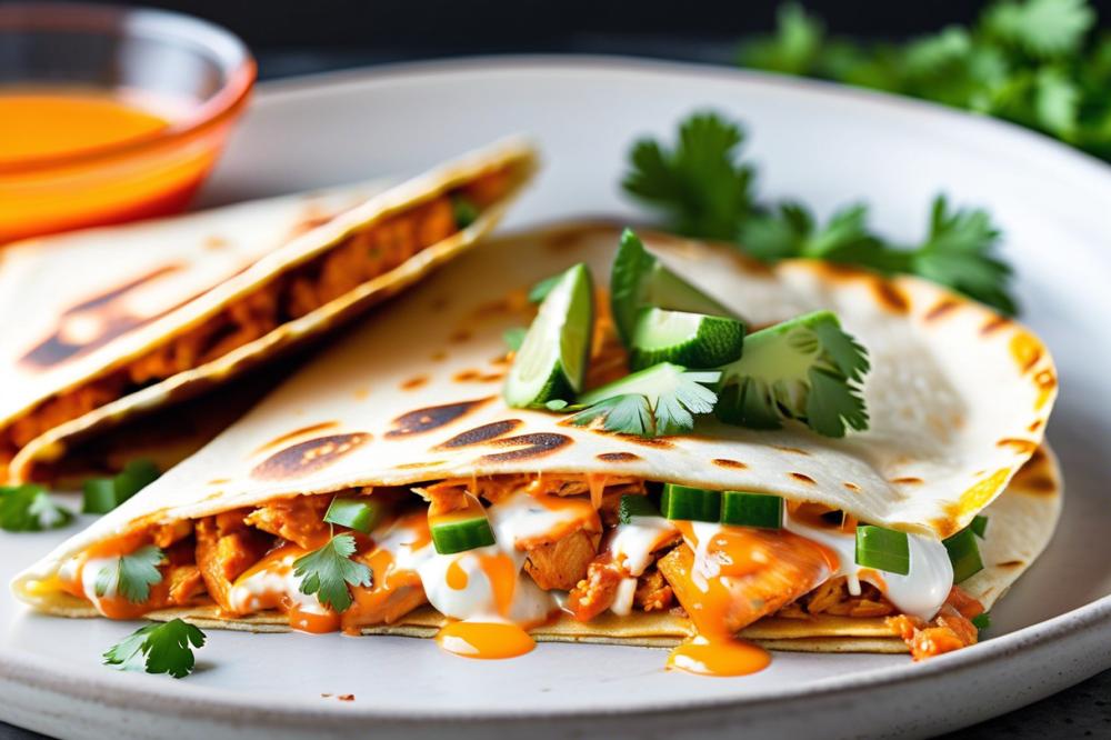 Delicious Buffalo Chicken Quesadillas: Easy Recipe For Game Day