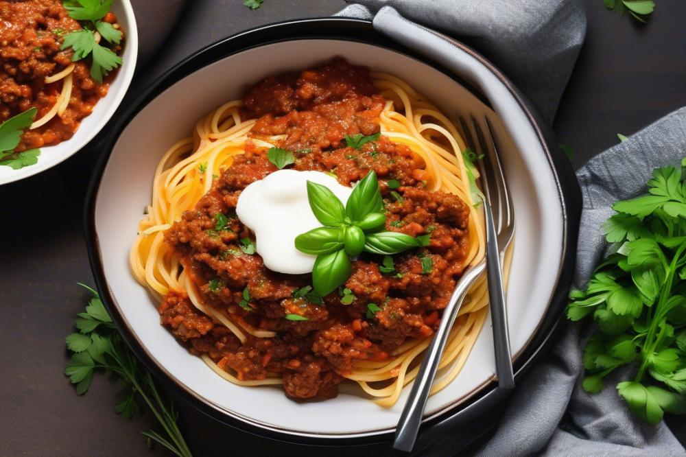 Delicious Buffalo Minced Beef Spaghetti Recipe For Quick Meals