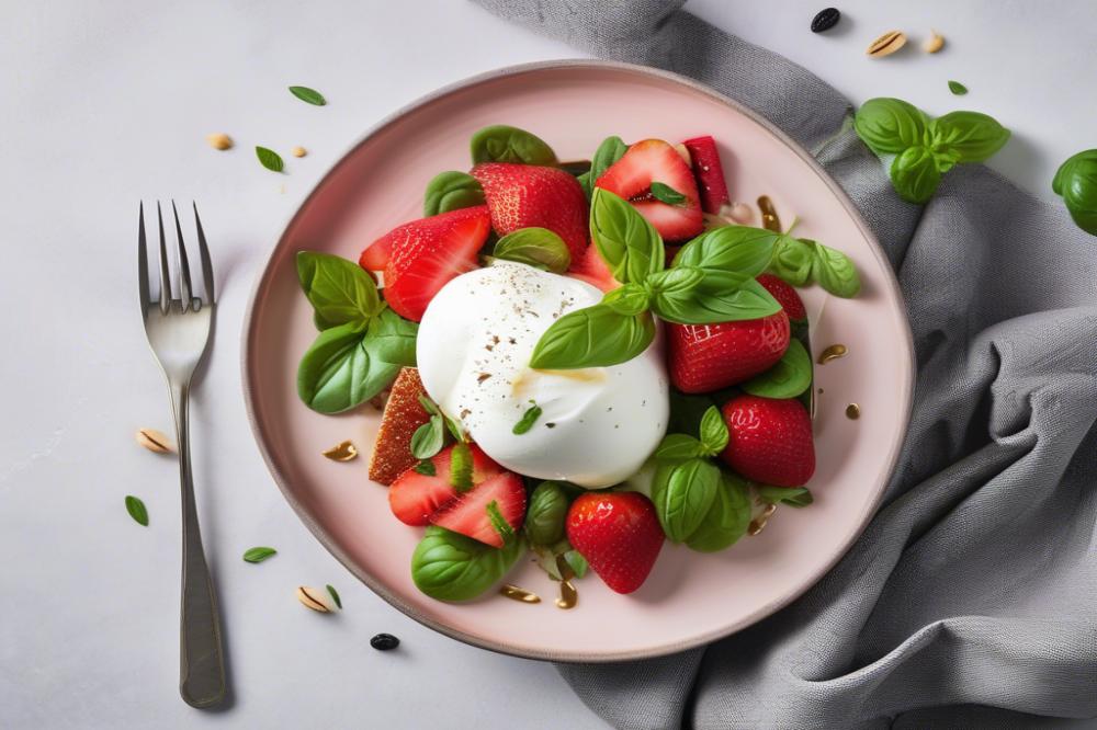 Delicious Burrata, Strawberry, And Watermelon Salad Recipe