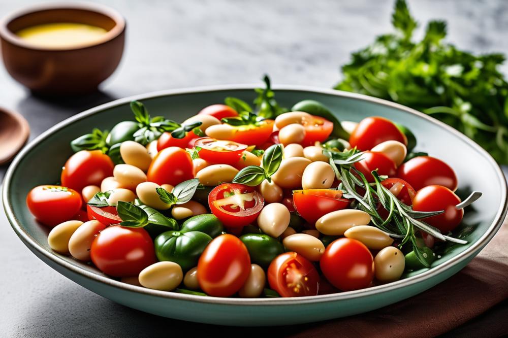 Delicious Butter Bean Tomato Salad Recipe For Easy Summer Meals