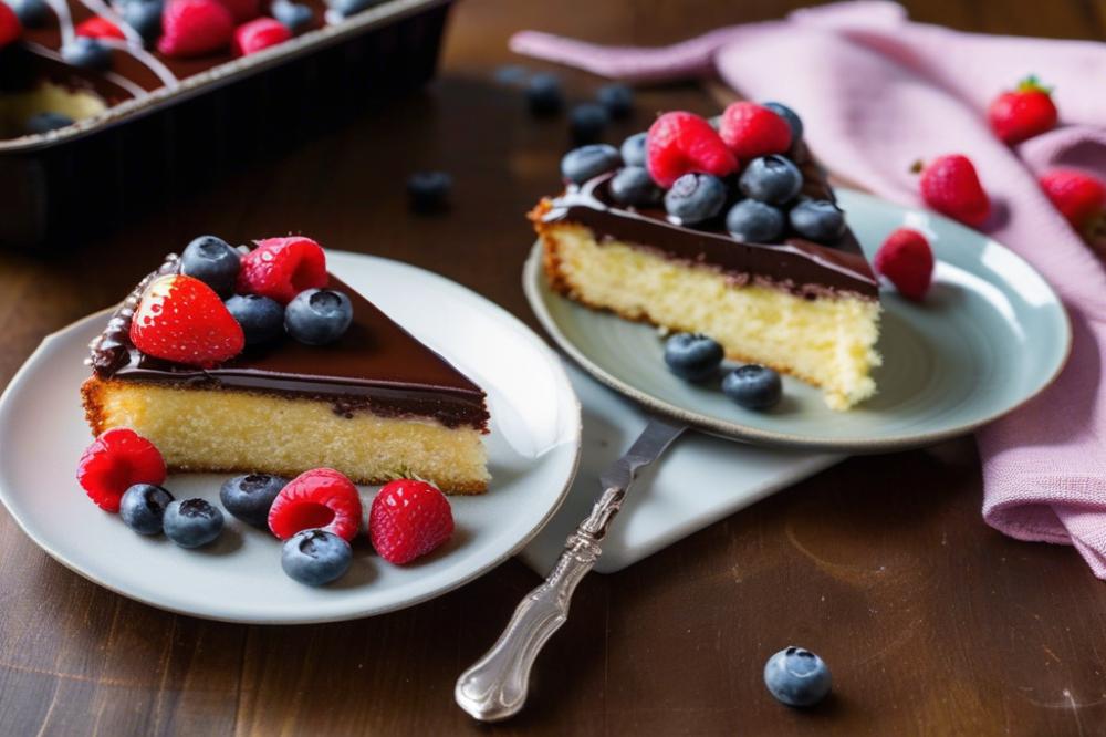 Delicious Buttermilk Cake With Rich Chocolate Frosting Recipe