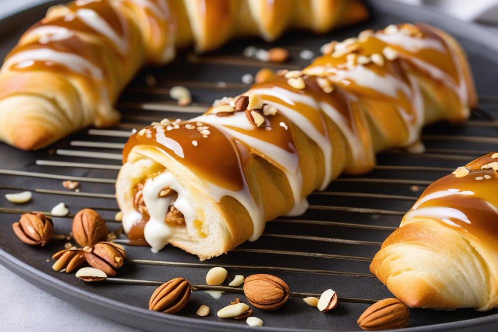 Delicious Butterscotch Danish With Crescent Rolls Recipe