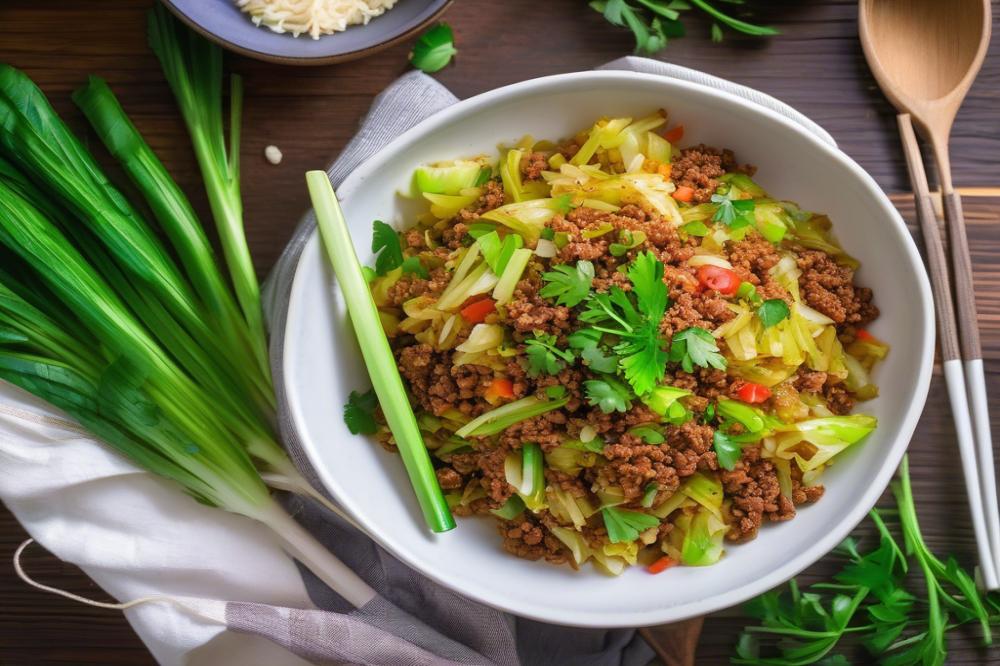 Delicious Cabbage Mince Chow Mein Recipe For Quick Dinners
