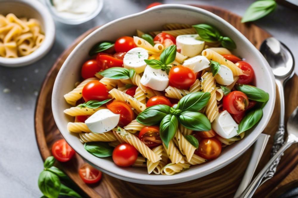 Delicious Caprese Pasta Salad Recipe For Perfect Summer Meals