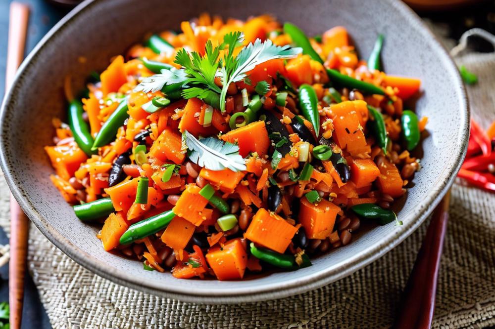 Delicious Carrot And Beans Thoran: Easy Vegan Subzi Recipe