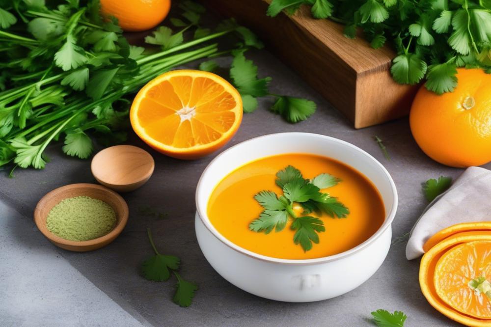 Delicious Carrot And Coriander Soup Recipe For Healthy Eating