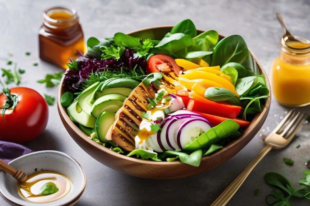 Delicious Carver’s Salad With Honey Cider Dressing Recipe