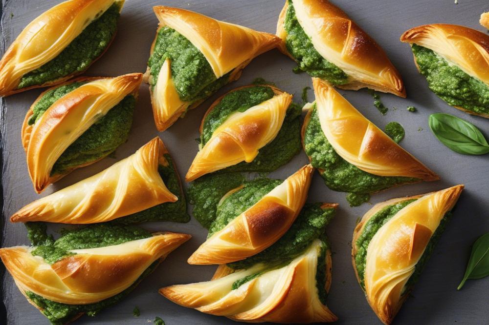 Delicious Cheese And Pesto Fantails Recipe For Easy Entertaining