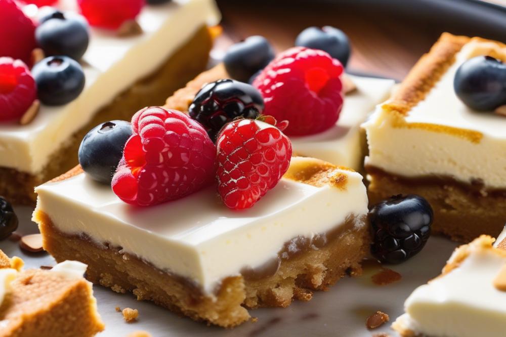 Delicious Cheesecake Cookie Bars Recipe For Sweet Treats