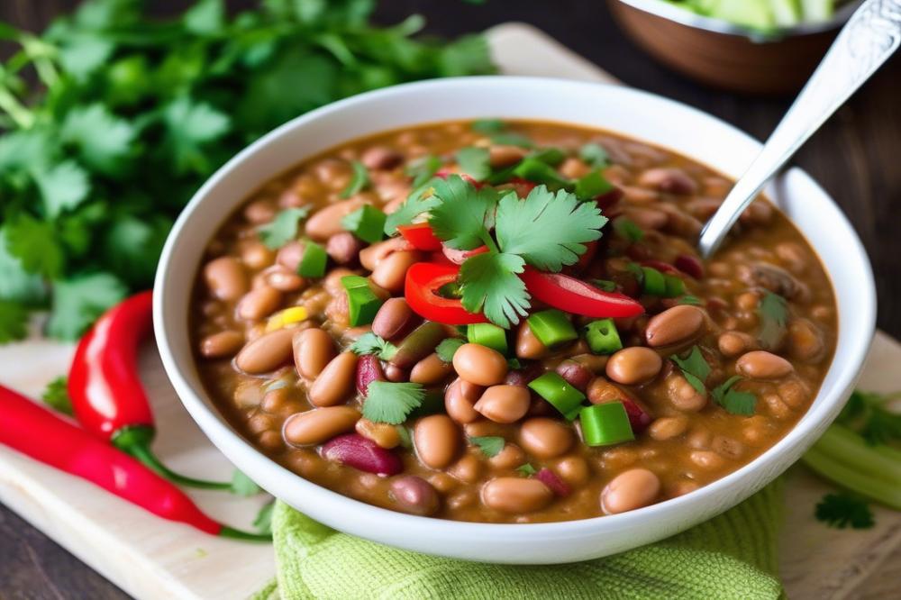 Delicious Cheesy Green Chile Pinto Beans Recipe For Easy Dinners