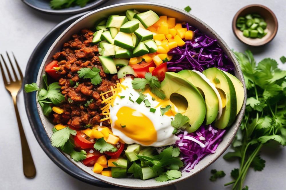 Delicious Cheesy Turkey Taco Bowl Recipe For Quick Meals